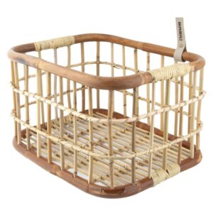 BASKET BASIL RR RACTOP RATTAN GREEN LIFE ROTAN L BN