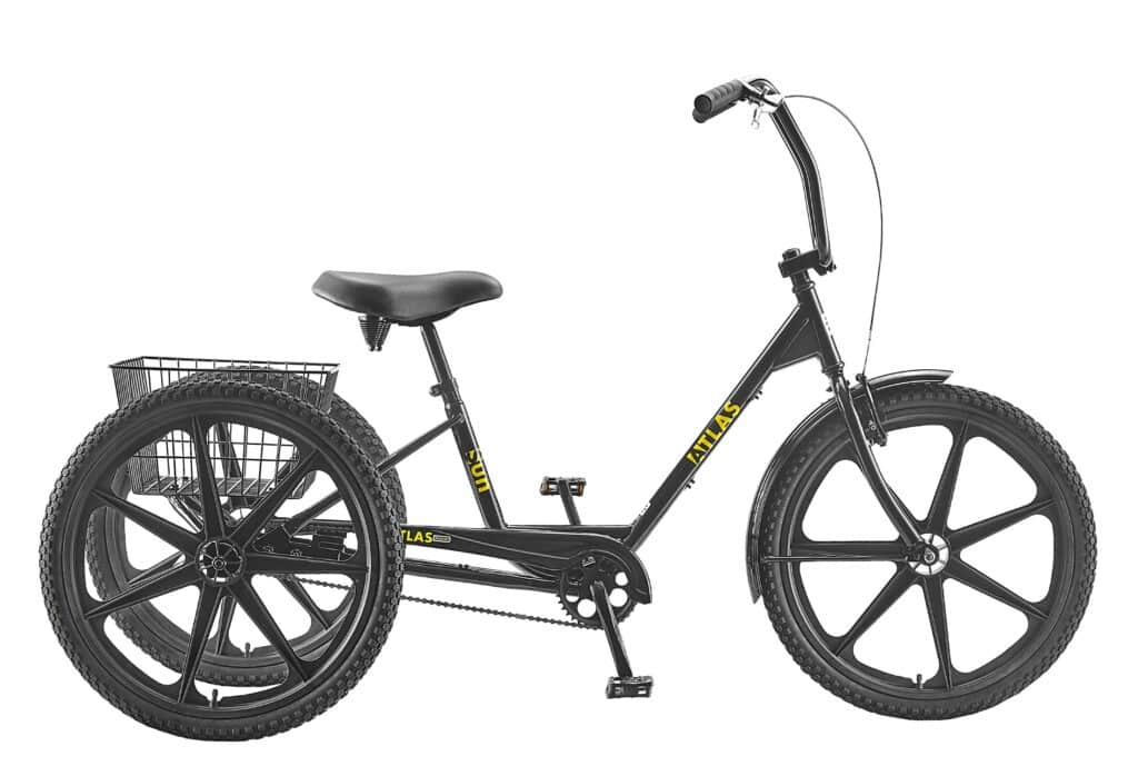TRIKE SUN ATLAS TRANSIT BLK 24***W/ BLK BASKET*** - Myrtle Beach