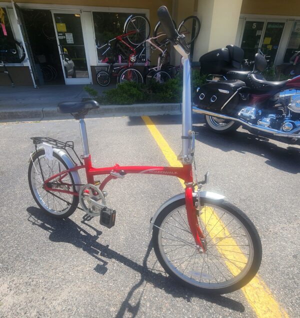 Dahon Boardwalk Folding Bike Single Speed Red Reference #19527 - Image 3