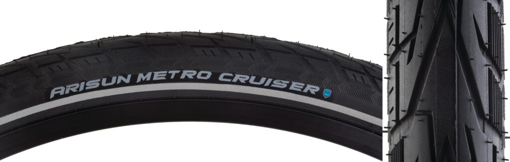TIRE ARISUN METRO CRUISER 700x38 BK WIRE/60 KD/REF