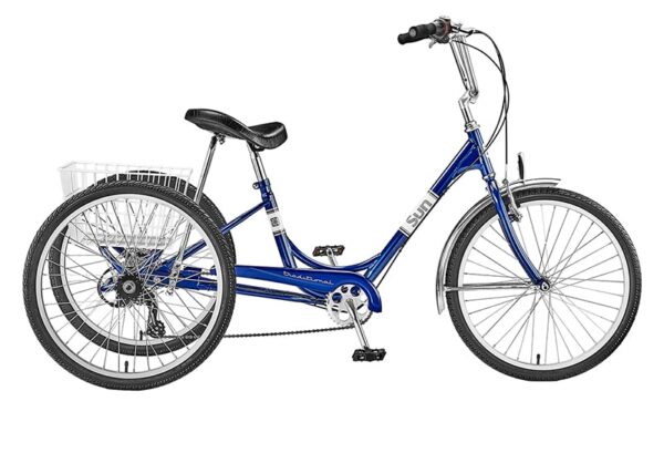 TRIKE SUN ADULT P-BU 24 7sp ALY WHL w/WH BASKET* (F) - Image 2
