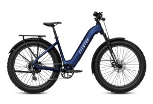 Aventon * Aventure 3 Step Through Ebike Large Colbalt Blue