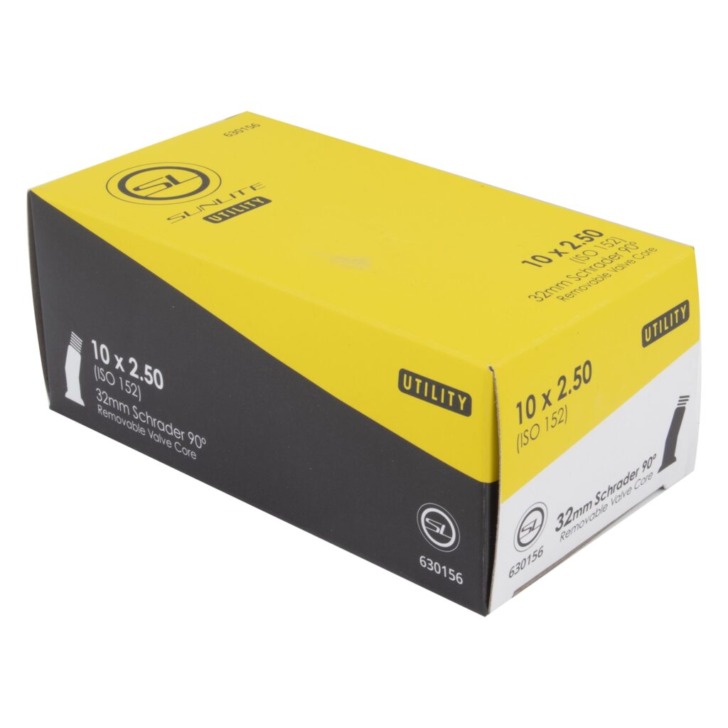 TUBE SUNLT UTILIT 10x2.5 (60/70-6.5) SCOOTER ANGLE 90d VALVE FFW 61mm