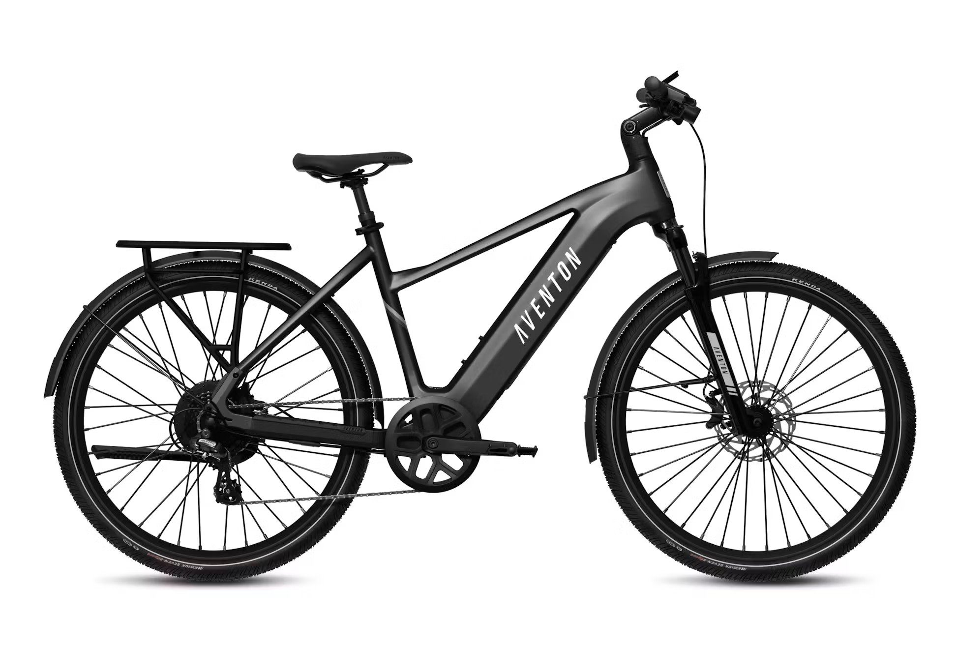 Aventon * Level 3 Commuter Ebike Large Matte Black - Image 2