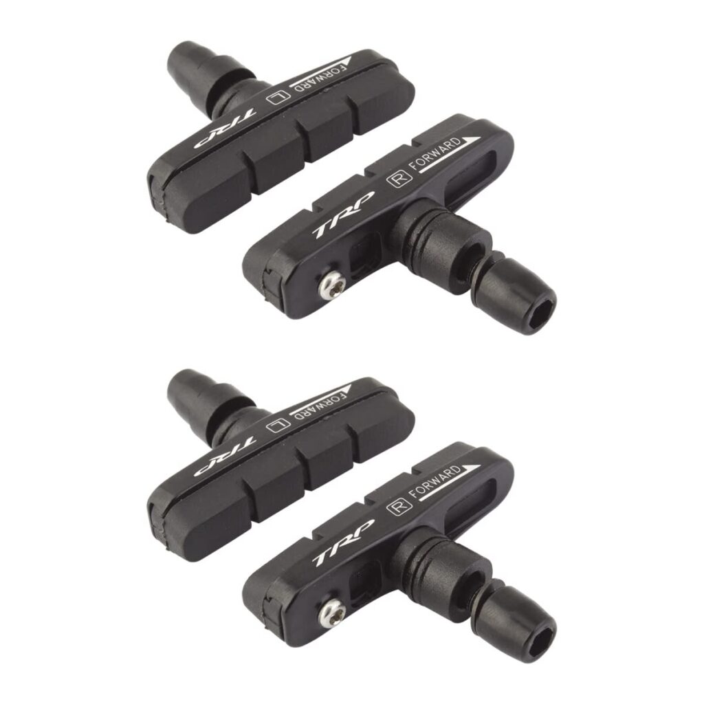 BRAKE SHOES TRP RD INPLACE CART B/O BK 4pc SET