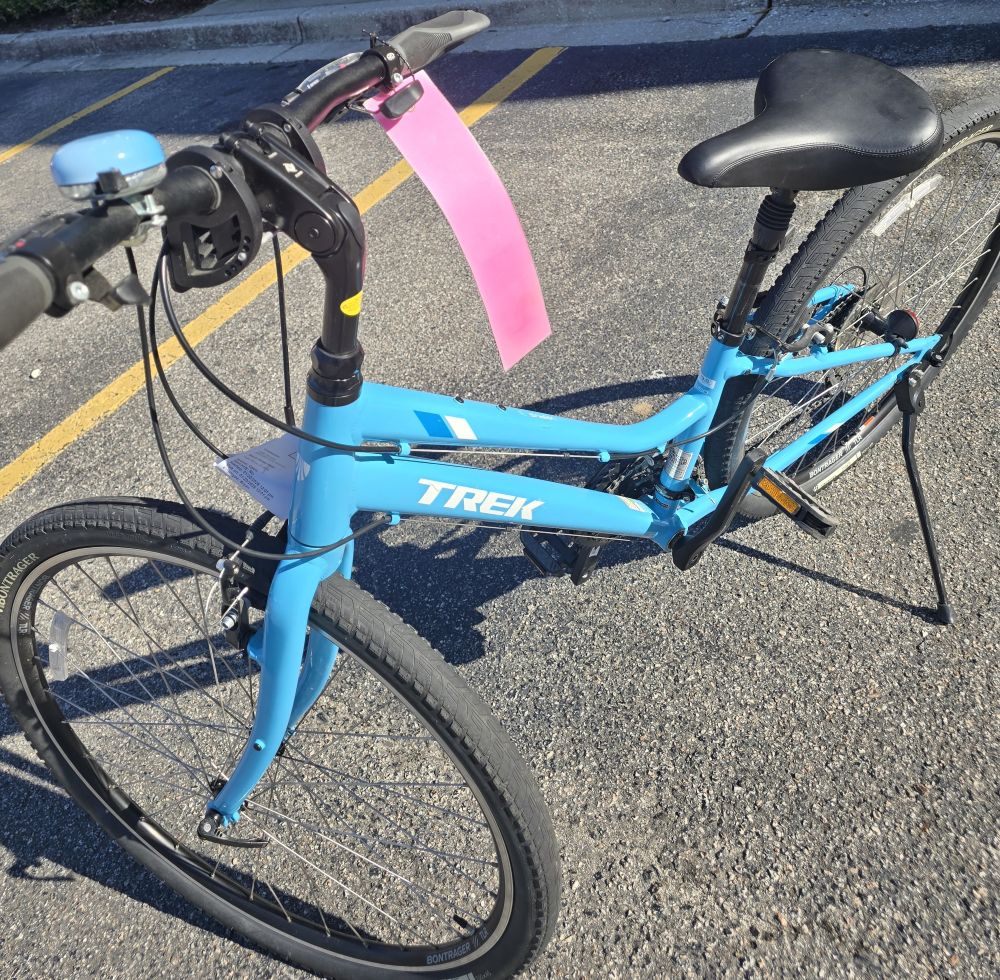 Trek Verve 3 Blue Ladies 27 Speed Comfort Bike