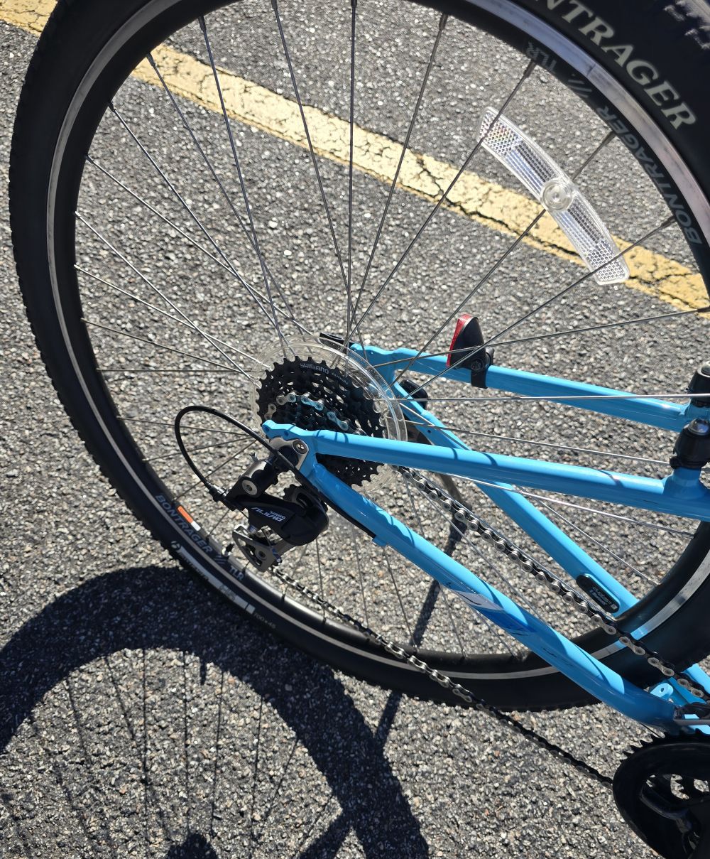 Trek Verve 3 Blue Ladies 27 Speed Comfort Bike - Image 3