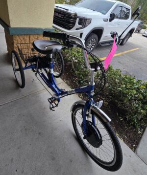 Sun Trike 7sp. w/electric Motor Ref #20696