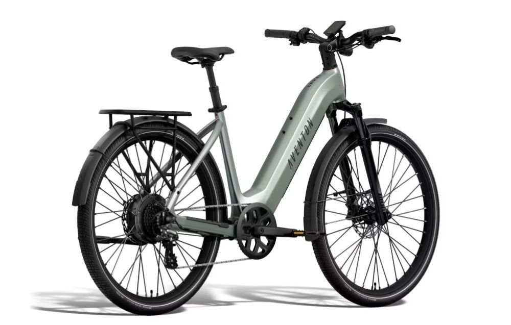 Aventon * Level 4 REC Step-Through Ebike Large Glacier Mint - Image 4