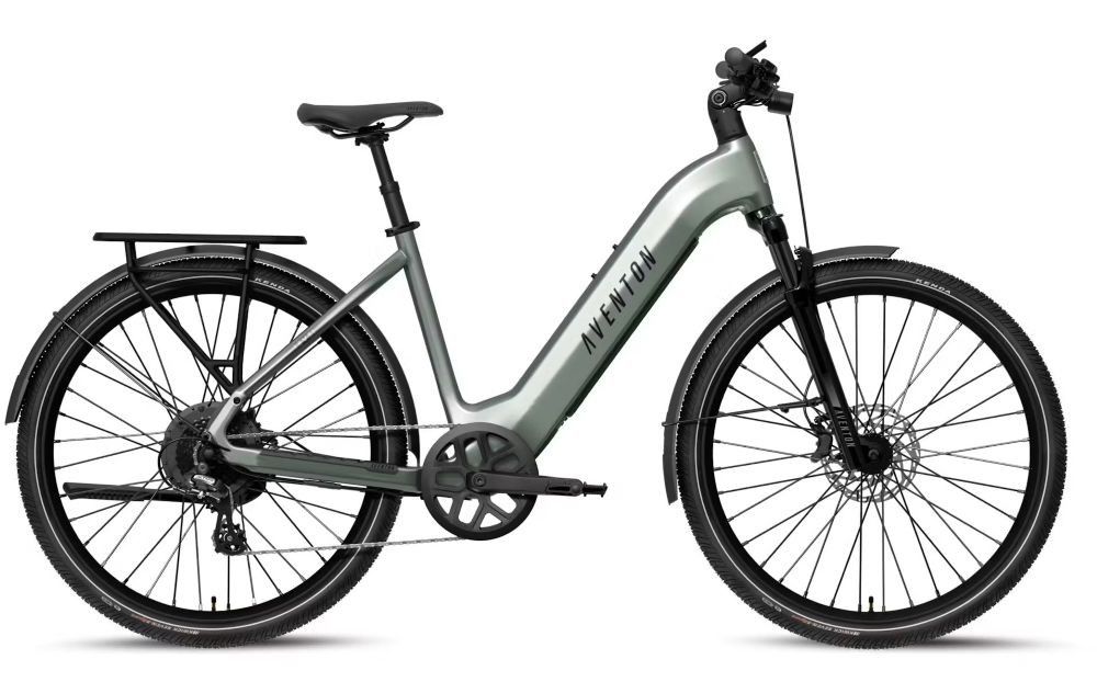 Aventon * Level 4 REC Step-Through Ebike Large Glacier Mint
