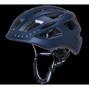 Central Lit Urban Helmet Sld Mat Nvy  S/M