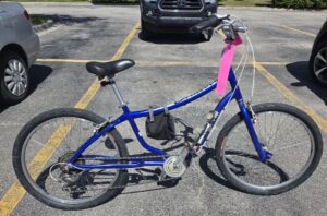 Fuji Barnebey  7 Speed Blue Cruiser
