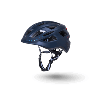 Central Lit Urban Helmet Sld Mat Navy L/XL