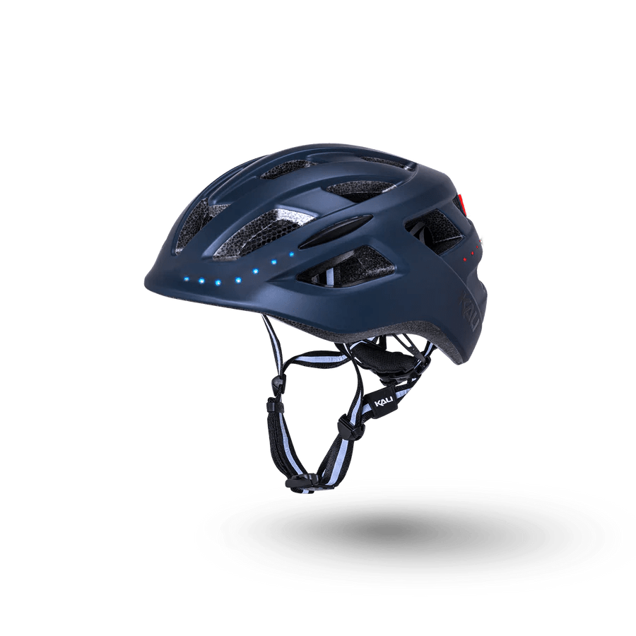 Central Lit Urban Helmet Sld Mat Navy L/XL