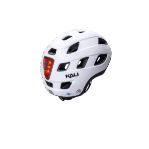 Traffic Basic Helmet Sld Mat Wht/Blk S/M