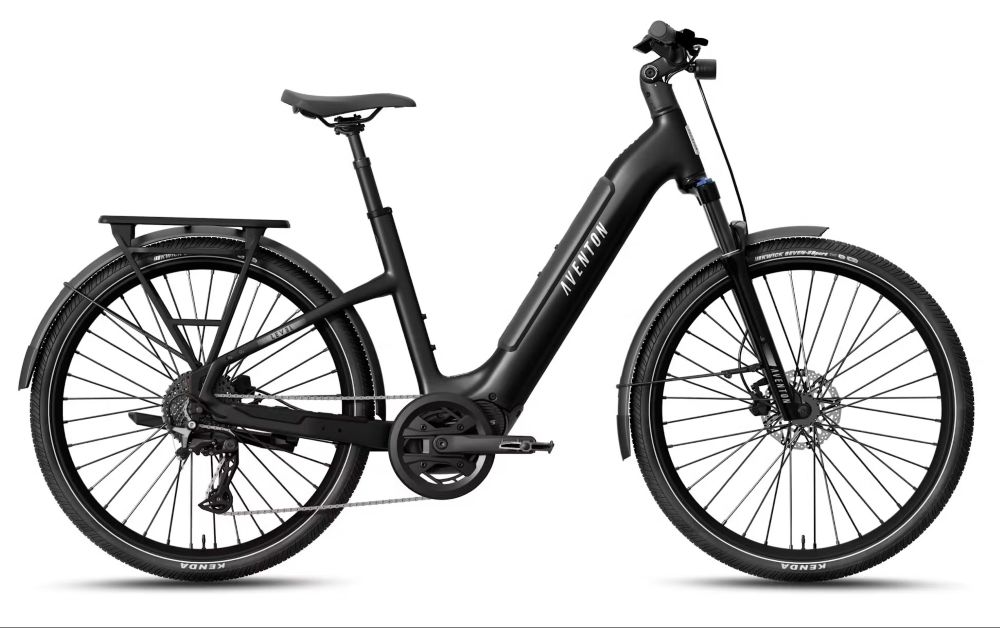 Aventon * Level 4 ADV Step Through Ebike Regular Matte Black