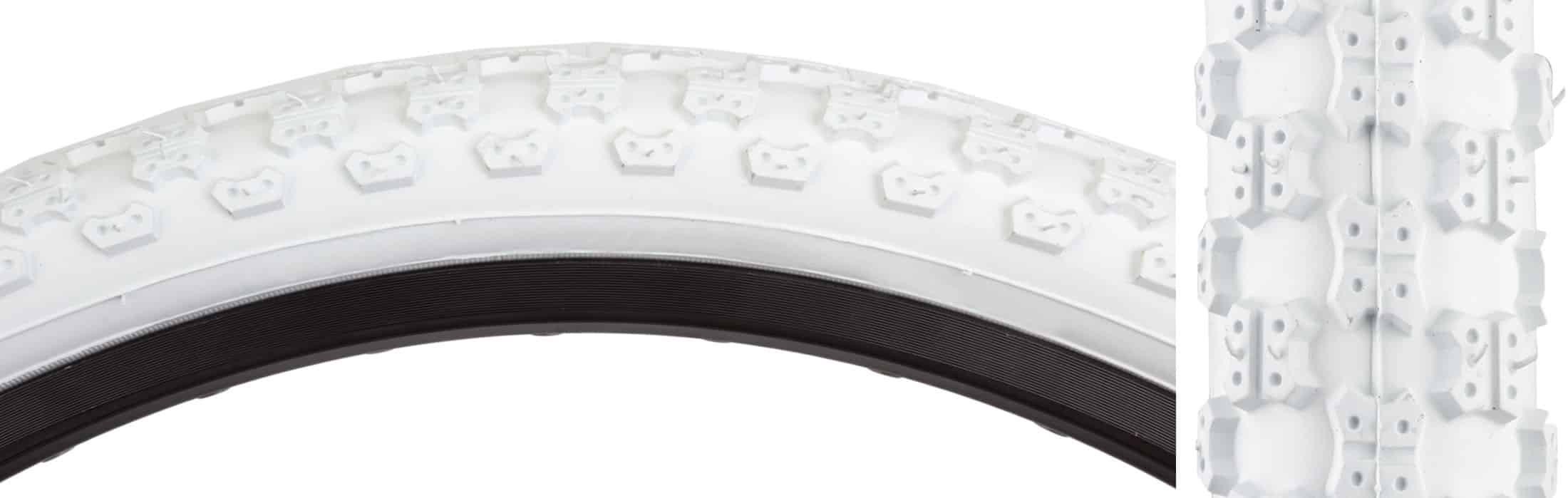 TIRE SUNLT 14x2.125 WH/WH MX3 K50 WIRE