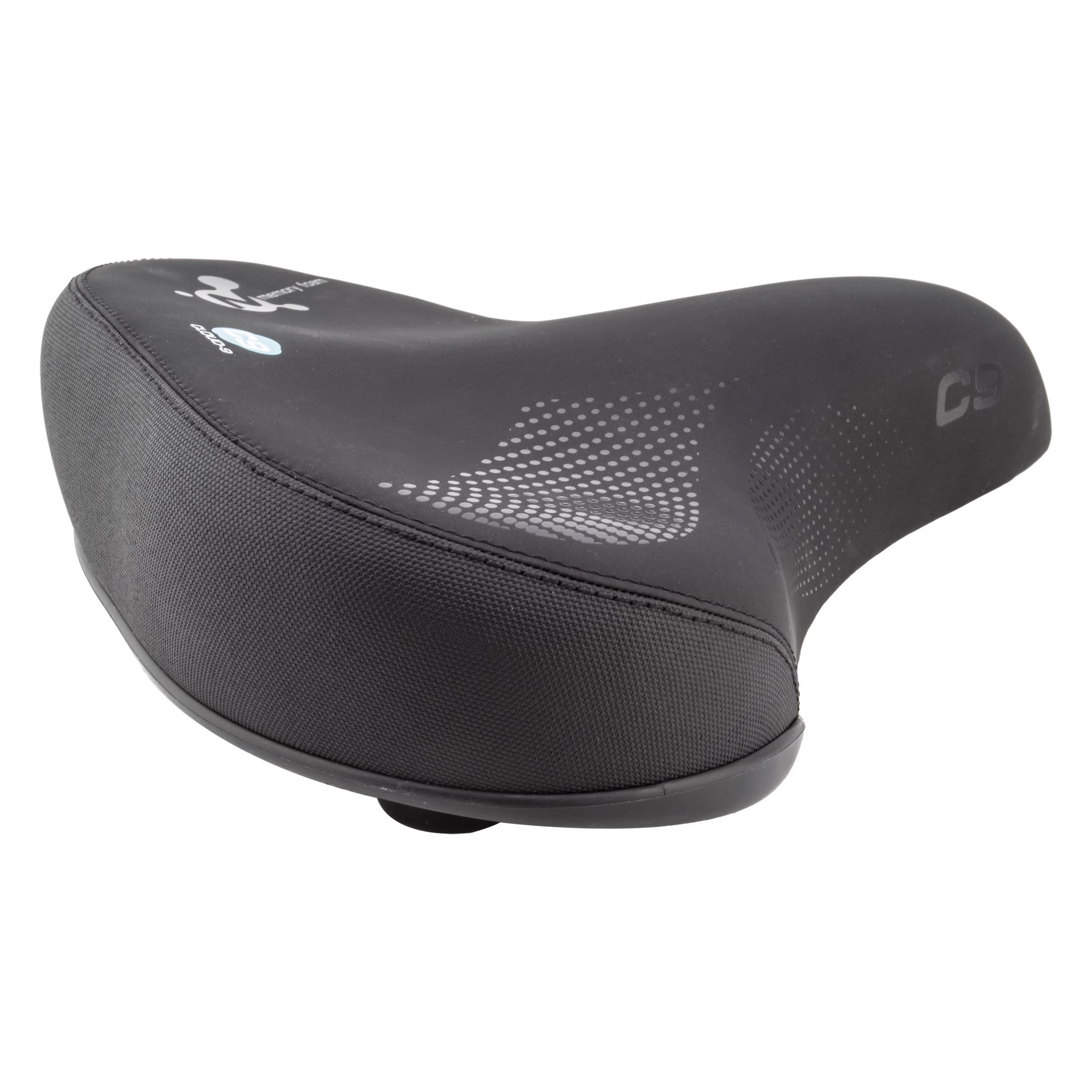 SADDLE C9 CRUISER CONTOUR MEMORY FOAM 10.7x10.7 BK